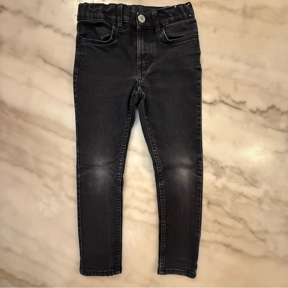 H&M Kids charcoal/black skinny fit Jeans size 6